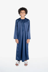 Kids Emirati Thobe- Navy