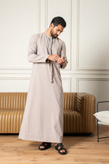 Essentials Emirati Thobe- Desert Taupe