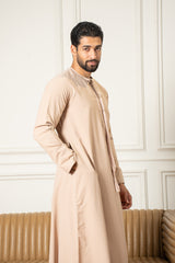 Essentials Emirati Thobe- French Beige