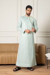 Emirati Thobe- Glacier Green