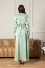Yasmine Djellaba- Mint Green