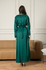 Yasmine Djellaba- Emerald Green