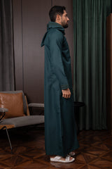 Moroccan Thobe- Racing Green