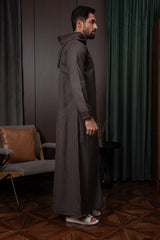 ثوب مغربي - بني داكن