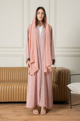 LEEN Abaya- Rose Blush