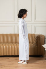Kids Basics Emirati Thobe- White