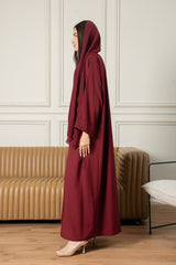 The Essential Abaya - Burgundy
