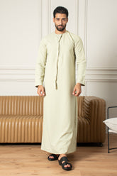 Essentials Emirati Thobe- Parisian Green