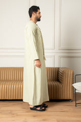 Essentials Emirati Thobe- Parisian Green