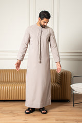 Essentials Emirati Thobe- Desert Taupe