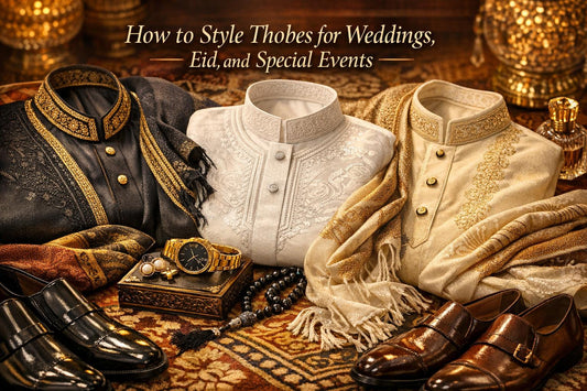 How to Style Thobes for Weddings Eid and Special Events