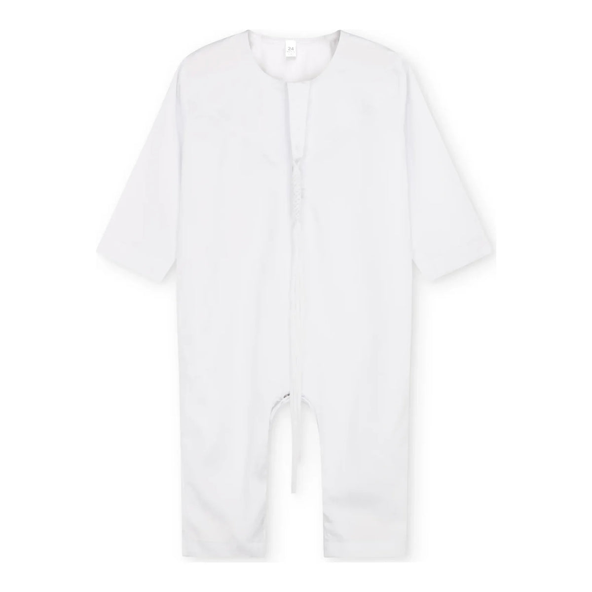 Baby Boys's Thobe- White