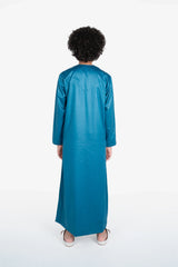 Kids Emirati Thobe- Teal
