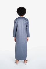 Kids Emirati Thobe- Grey