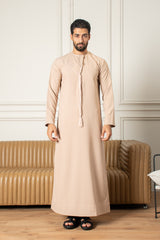 Essentials Emirati Thobe- French Beige