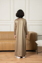 ثوب أطفال إماراتي- برونزي عربي