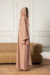 العباية الأساسية - لون نحاسي وردي